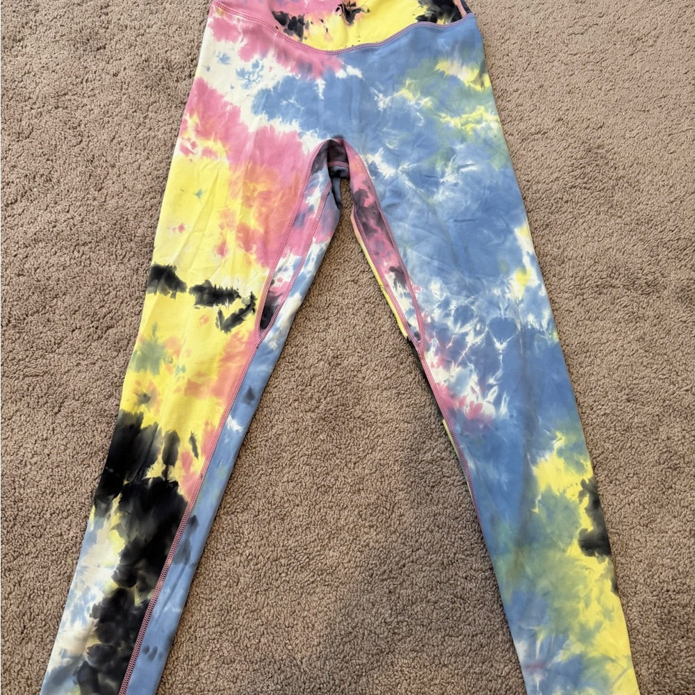 Vibrant Vitality Tie-Dye Women's Leggings